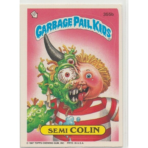 1985, 86, 87, 88 Topps Garbage Pail Kids - Lot of Nine Cards - Picture 5 of 16